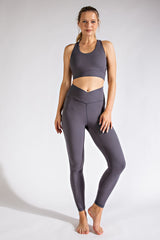 V-Waist Full Length Leggings