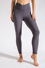 V-Waist Full Length Leggings