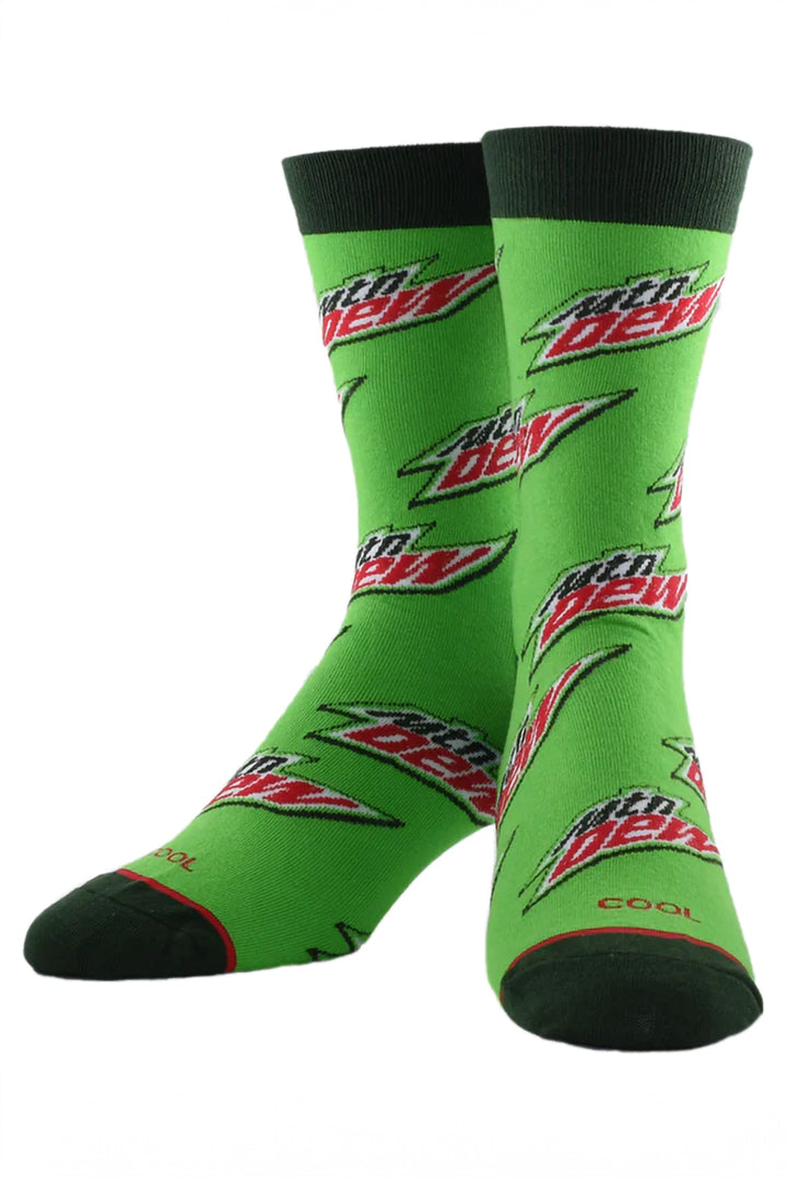 Mountain Dew All Over Men's Socks