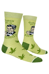 Guess Who's Stoned Men's Socks