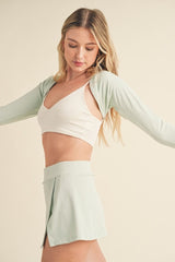 Cropped Lightweight Shrug