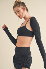 Cropped Lightweight Shrug