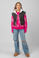 Soft Puffer Zip-up Vest