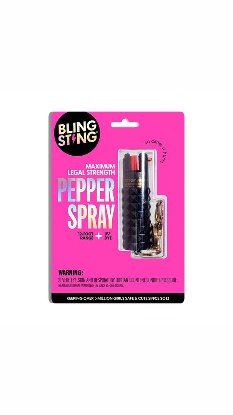 Assorted Metallic Studded Pepper Sprays