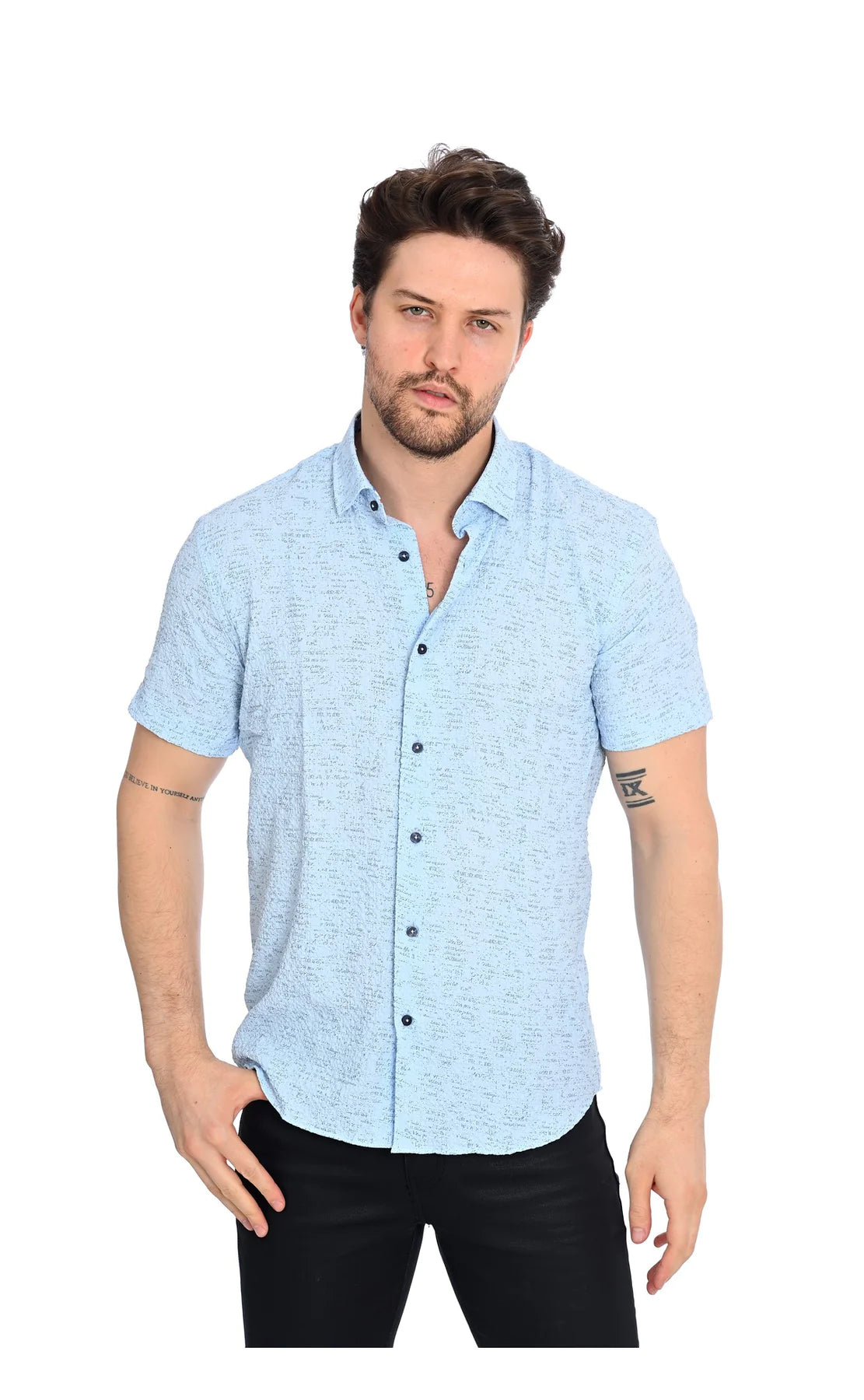 Short Sleeve Shirt Modern Shirt