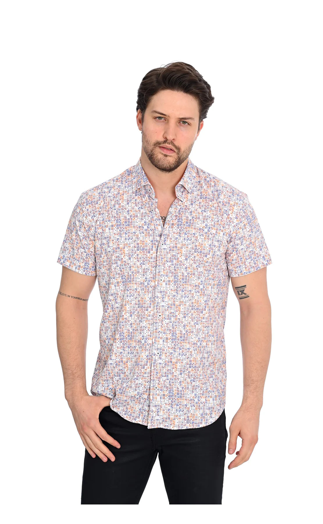 Short Sleeve Shirt Modern Fit