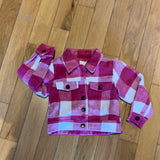 KID's Fuchsia Shacket - Mommy & Me Matching