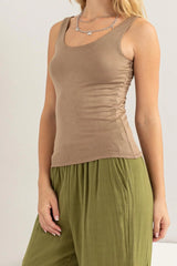 Scoop Neck Tank Top