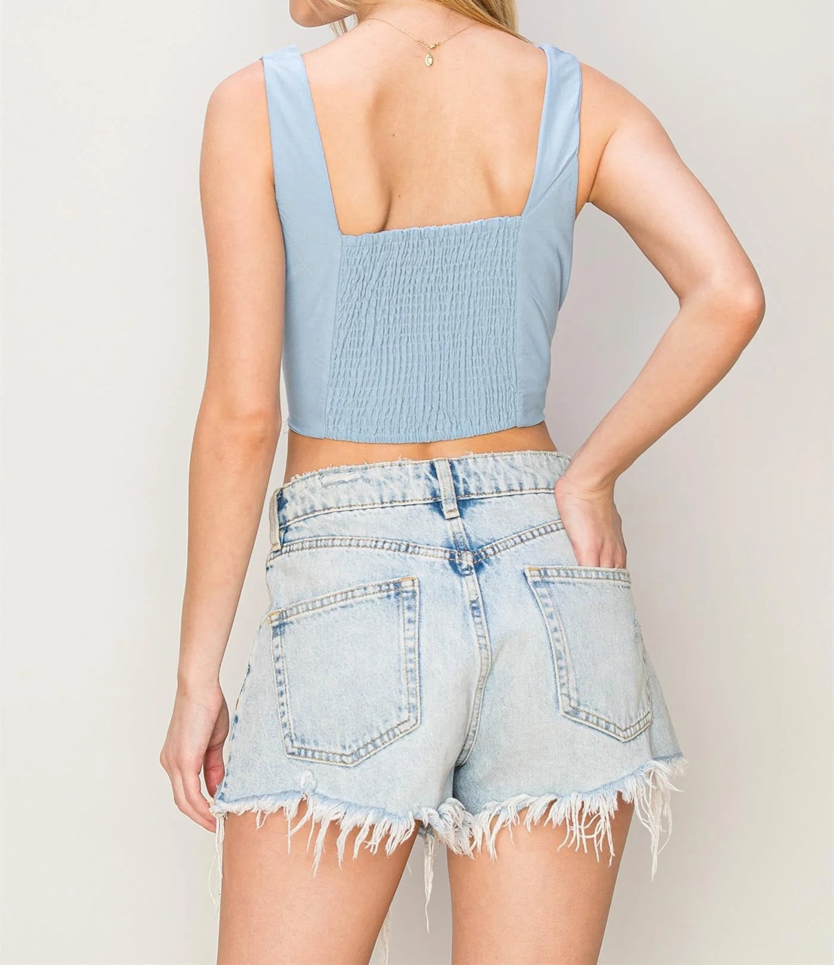 Sleeveless Crop Top