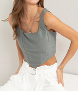 Sleeveless Crop Top