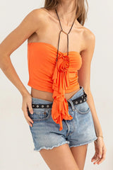 Sweetheart Neckline Top