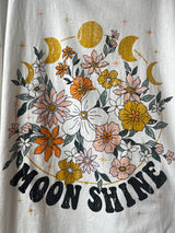 Floral Moon Shine Graphic Top