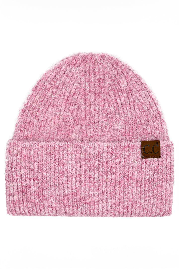 Super Soft Wide Cuff Beanie Hat