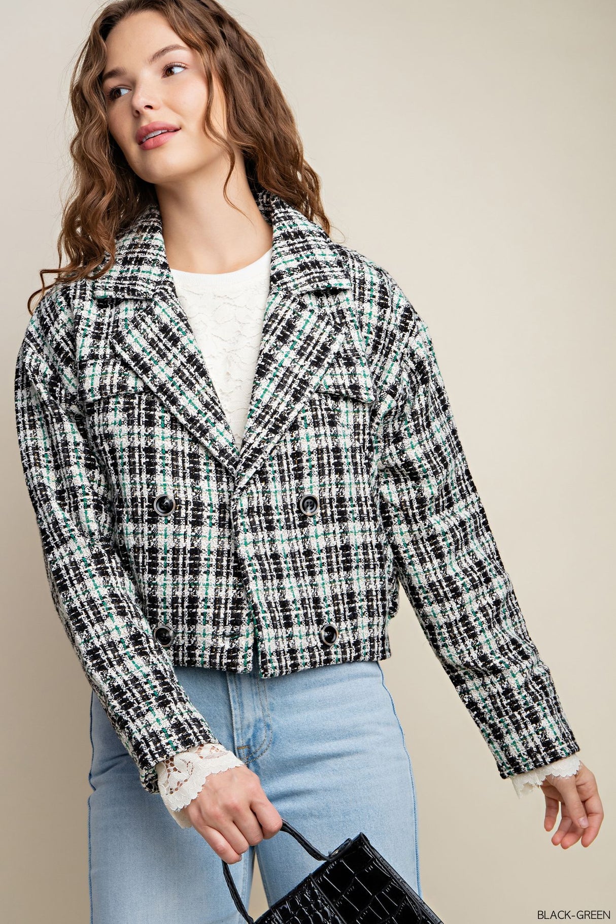 Tweed Crop Jacket