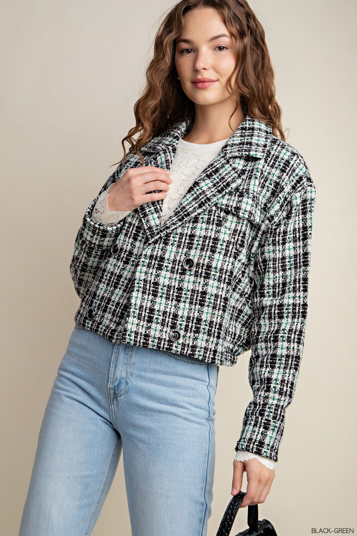 Tweed Crop Jacket