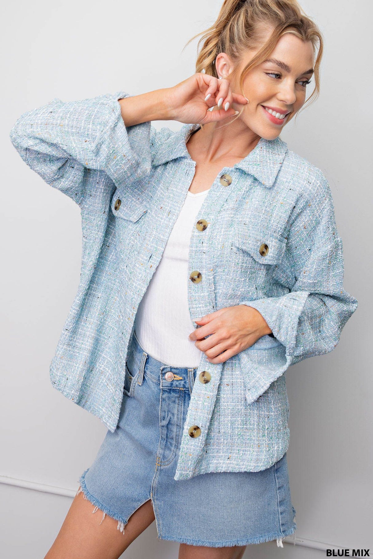 Novelty Fabric Button Down Shirts