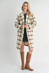 Emily Long Open-Front Coat