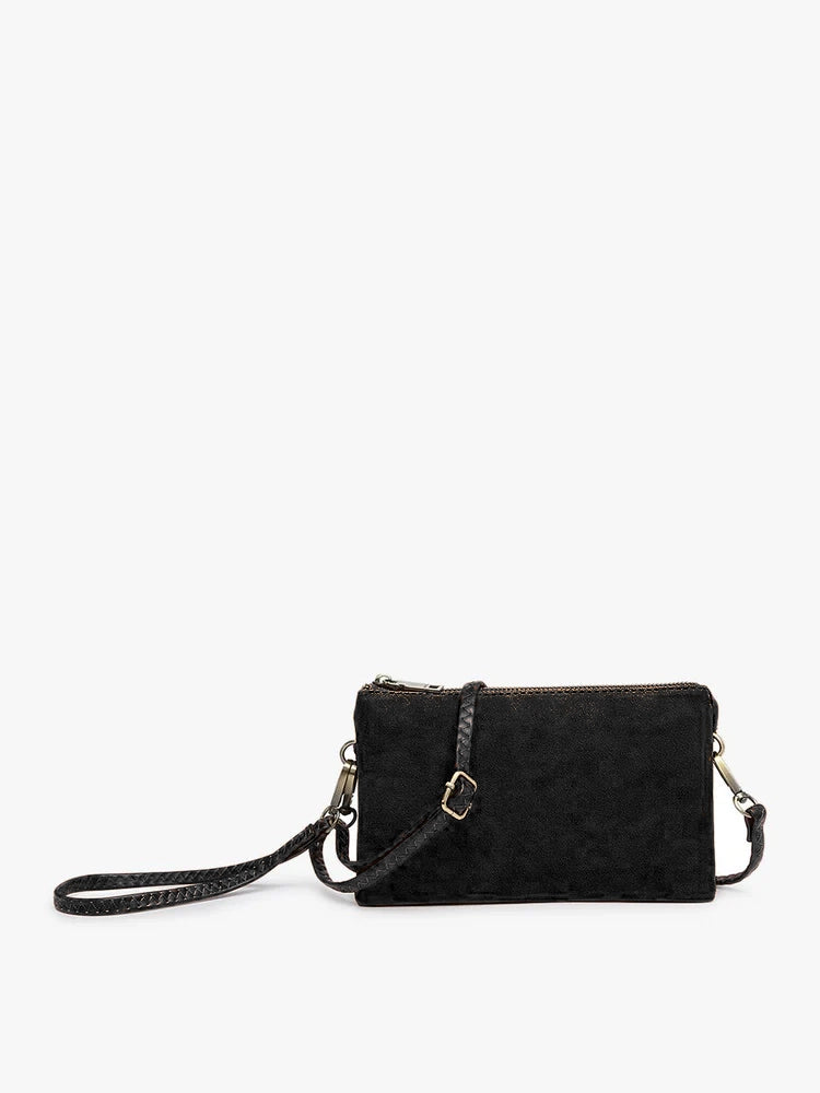 Riley Suede Crossbody Bag