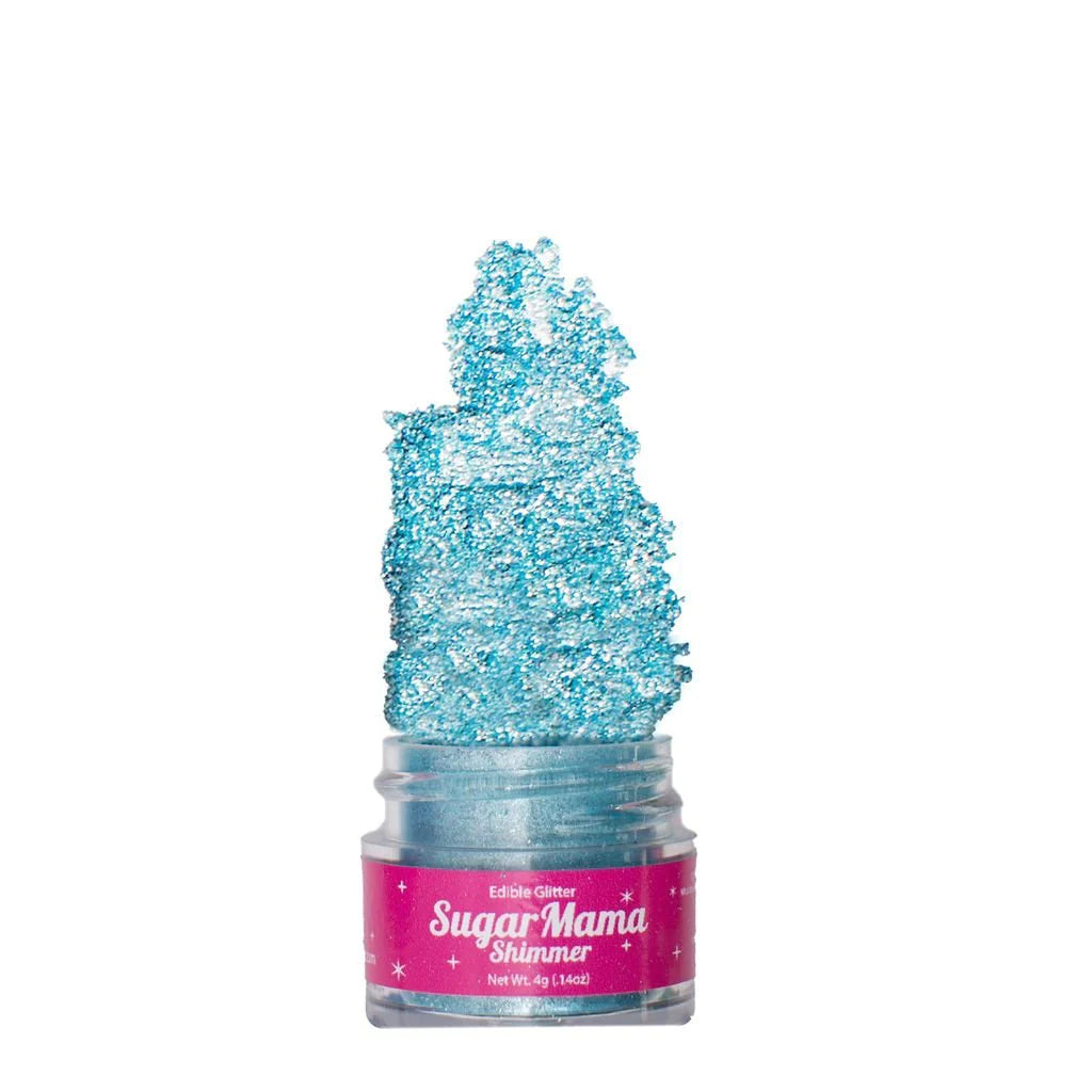 Mermaid Water Teal Shimmer Edible Glitter