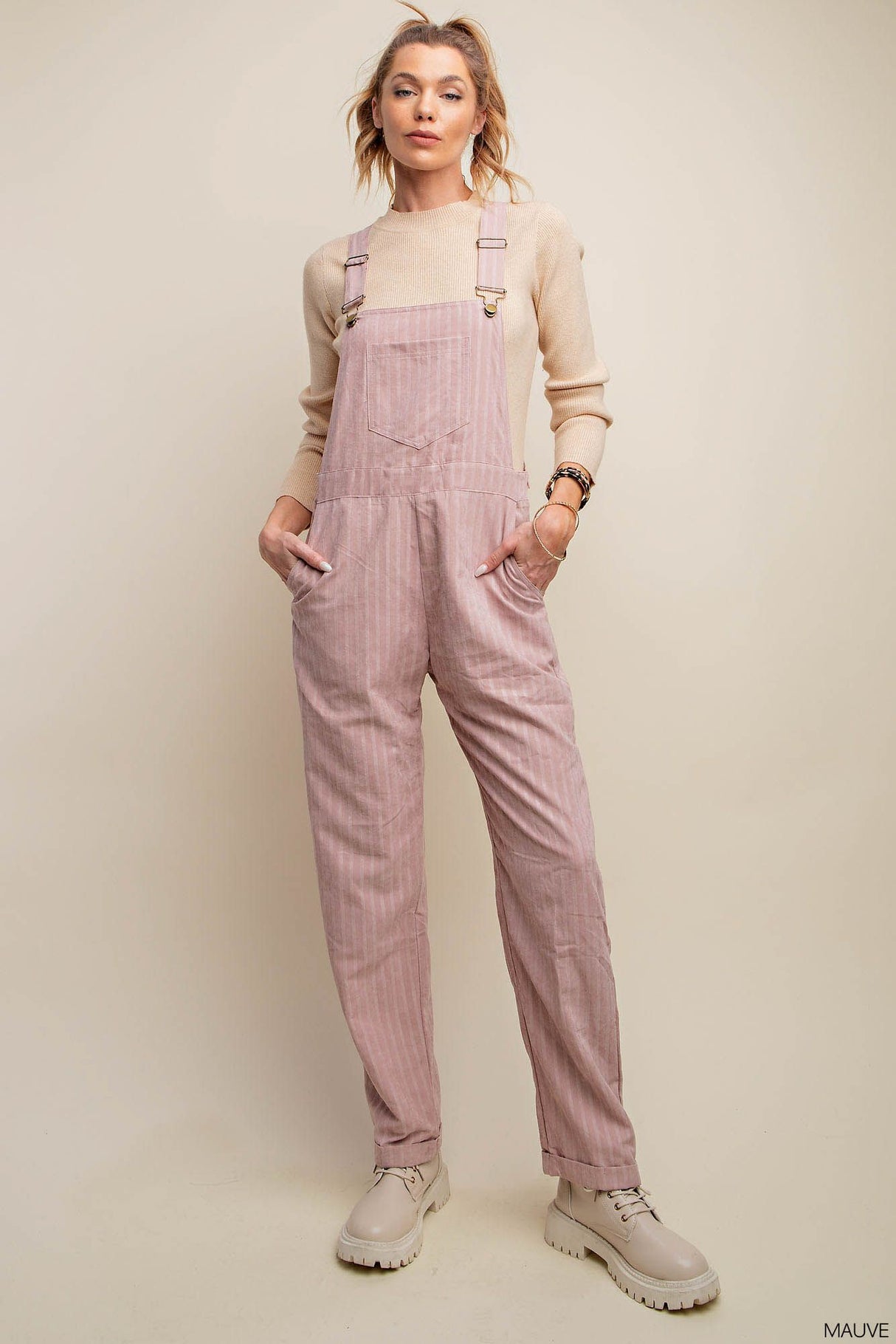 Special Texture Fabric Jumpsuit