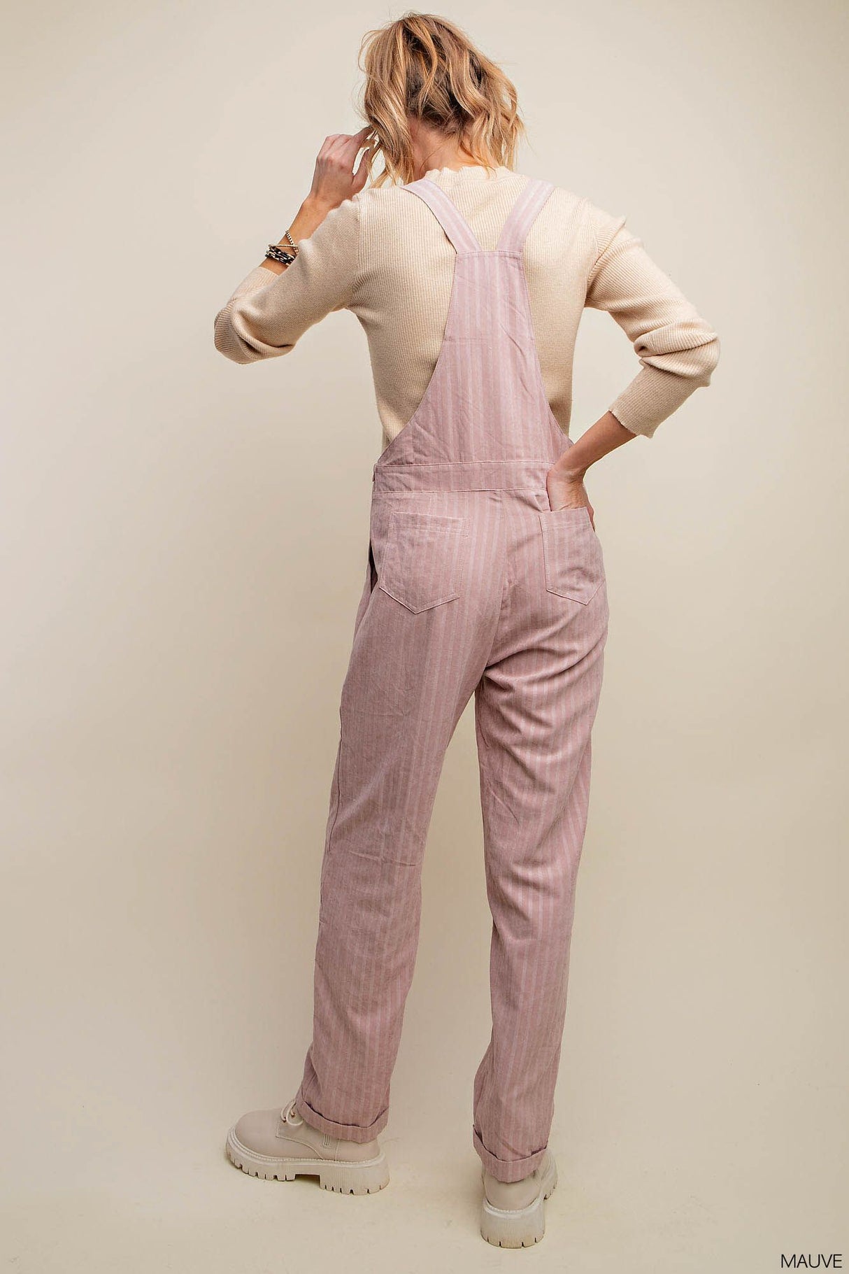 Special Texture Fabric Jumpsuit