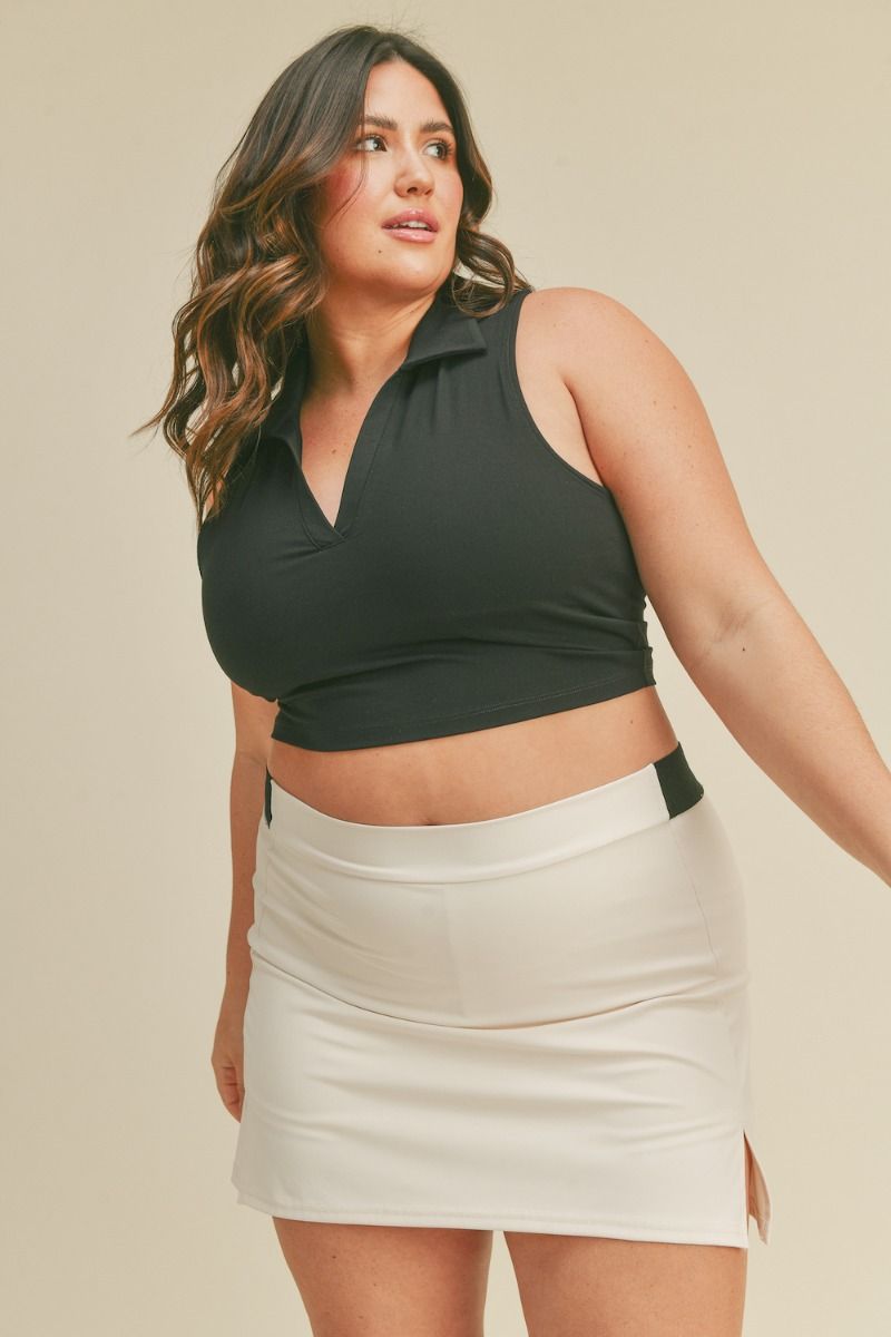 Over There Cropped Cami Top – HMNstyle