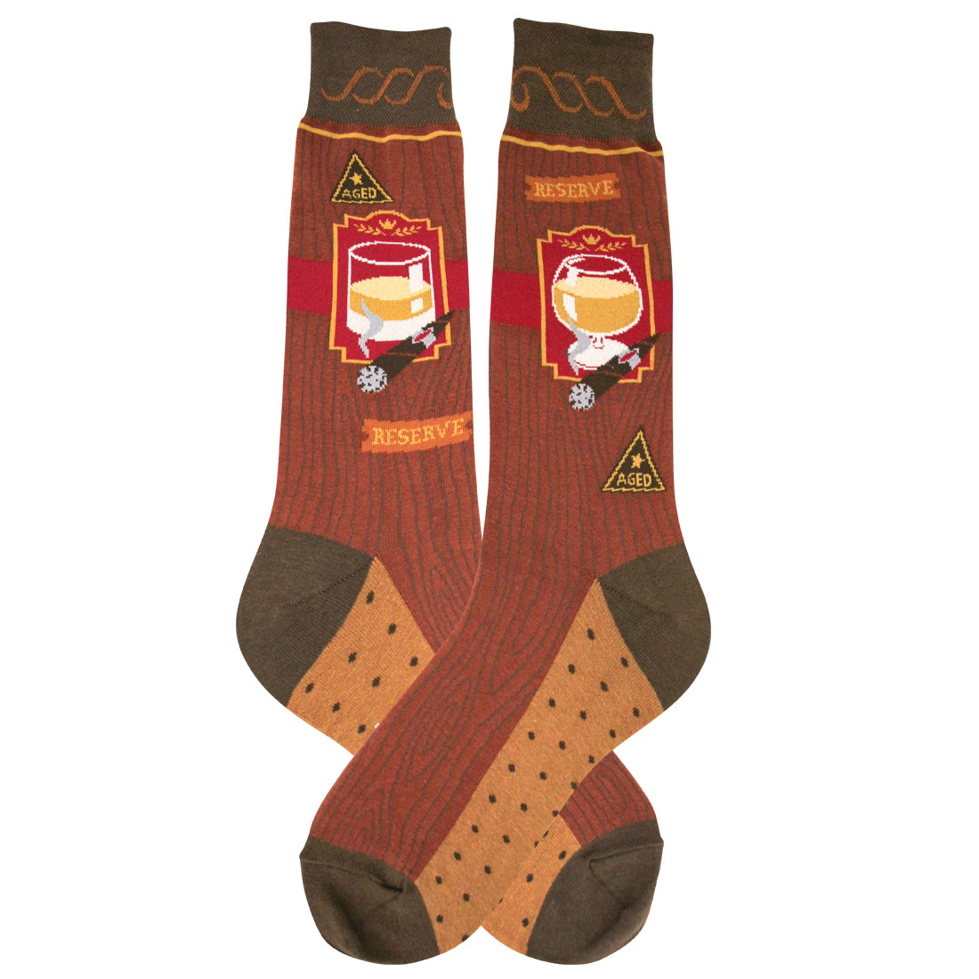 Men's Bourbon and Cigar Socks