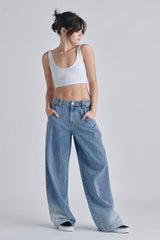 Mid Waisted Obre Y2K Skater Jean