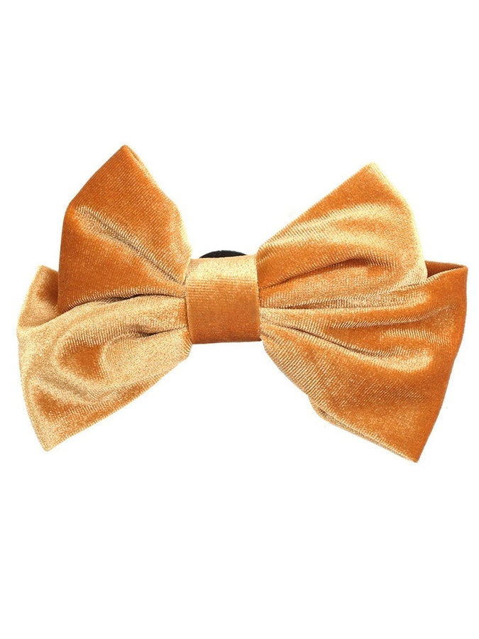 Velvet Bow Hair Clip